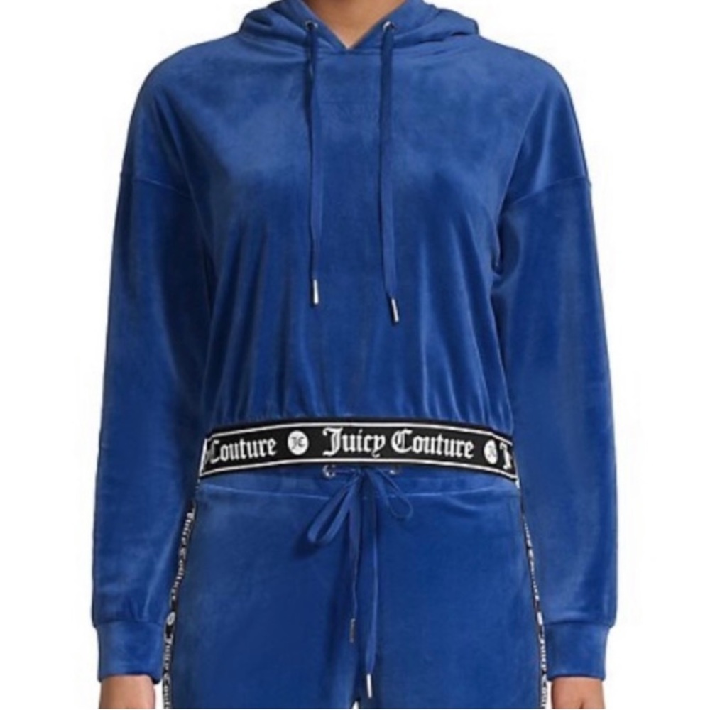 Juicy Couture cropped hoodie